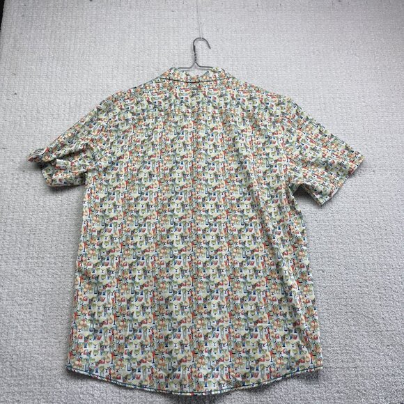 Projek Raw Shirt Mens XL Cocktails Drink AOP Summer Party Light Breathable - Picture 12 of 12